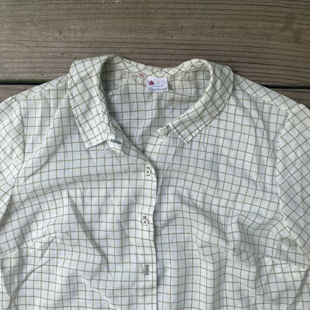 VTG ‘70s Evan Picone Checked Shirt - image 4