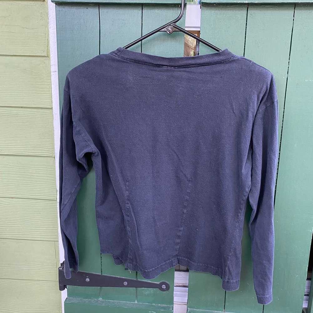 VTG Beat Up Long Sleeve tee with Shoulder Pads - image 4