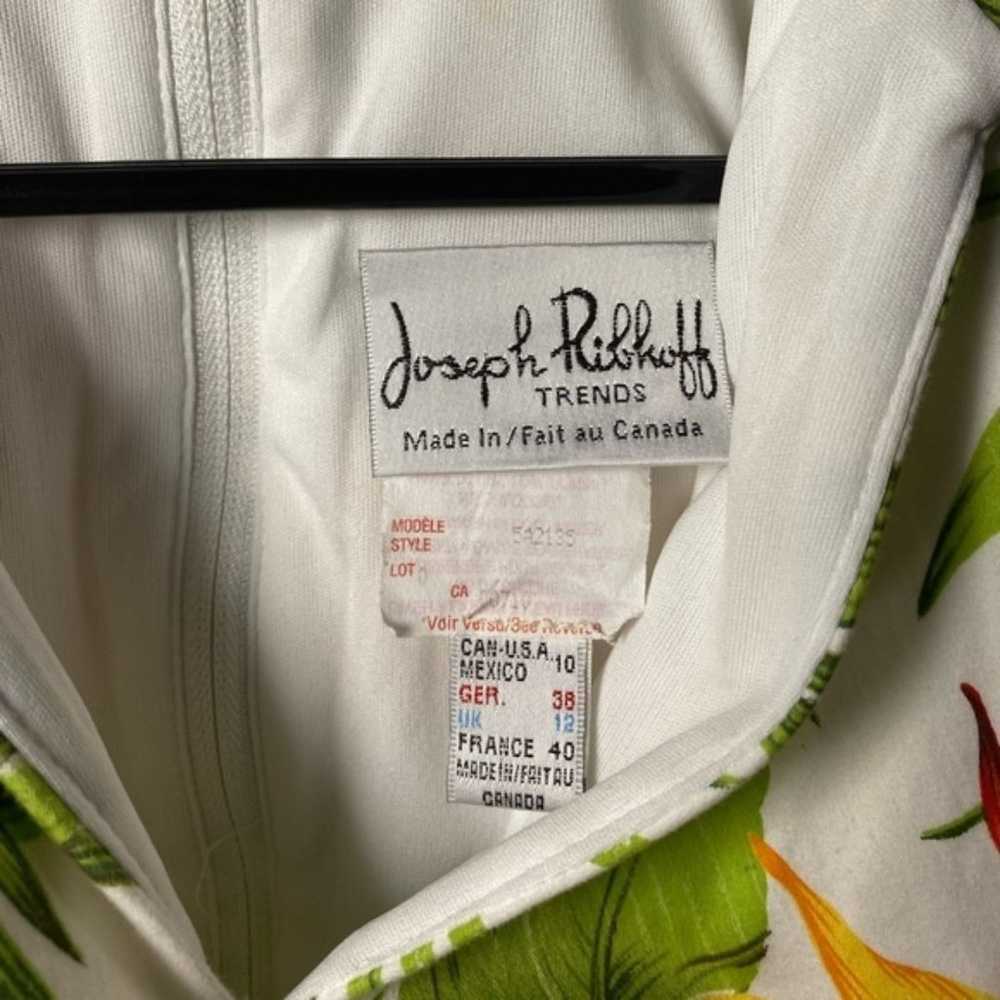 Joseph Ribkoff | Tropical Floral Sleeveless Top - image 2