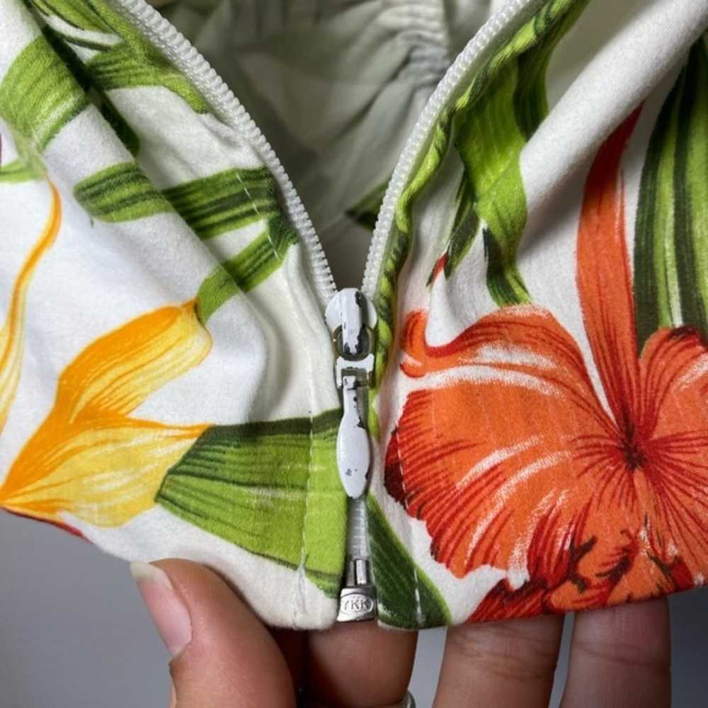 Joseph Ribkoff | Tropical Floral Sleeveless Top - image 9