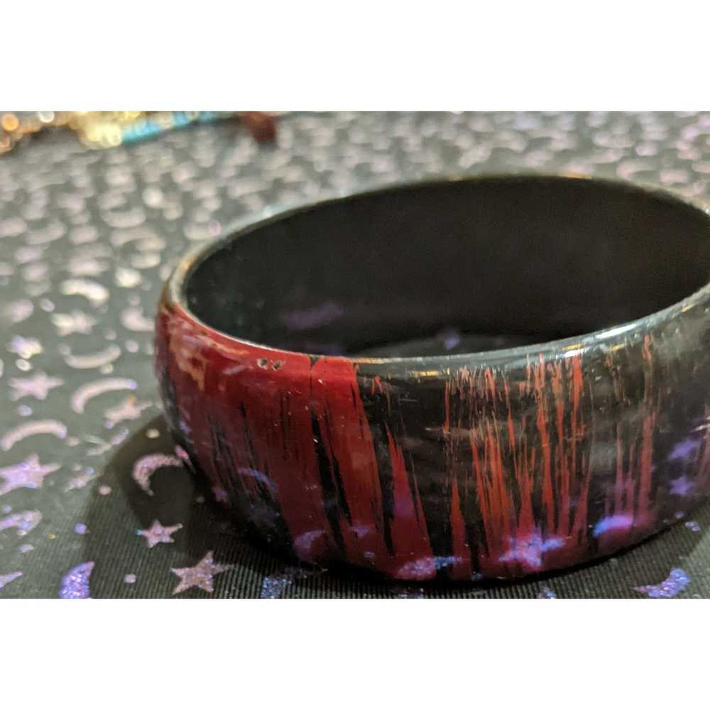 Other Gothic Metallic Vampire Blood Bangle Bracel… - image 2