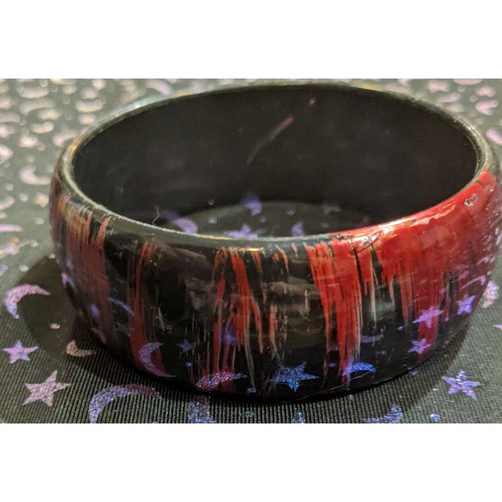 Other Gothic Metallic Vampire Blood Bangle Bracel… - image 7