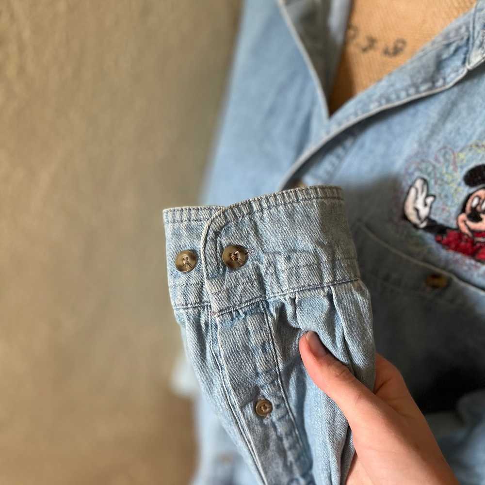 Vintage Woolrich Disney Denim Shirt - image 6