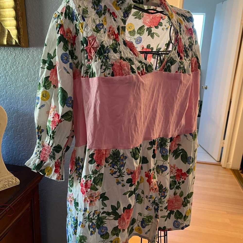 Saule Parc Floral dress (shirt ?) - image 1