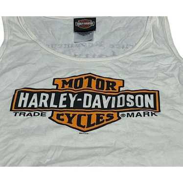 Vintage Harley Davidson Daytona H-Q Womens Tank T… - image 1