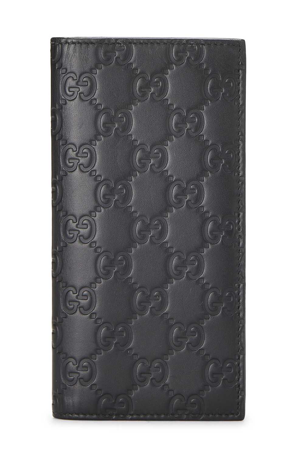 Black Guccissima Continental Wallet - image 1