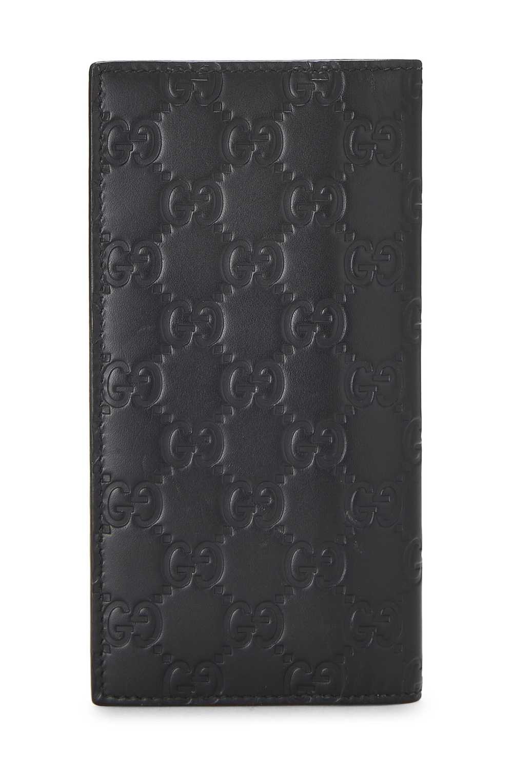 Black Guccissima Continental Wallet - image 3