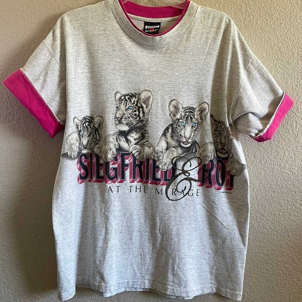 Vintage 90s Siegfried and Roy the Mirage Shirt - image 1