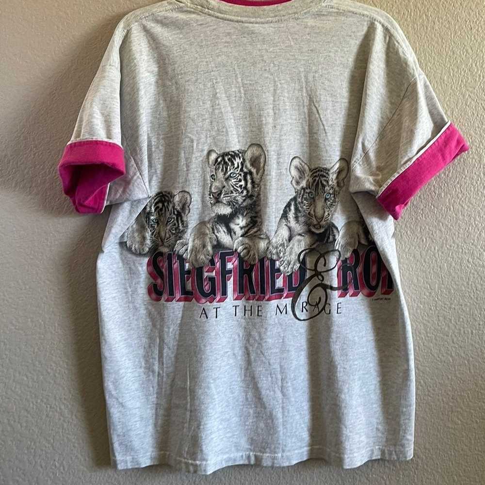 Vintage 90s Siegfried and Roy the Mirage Shirt - image 3