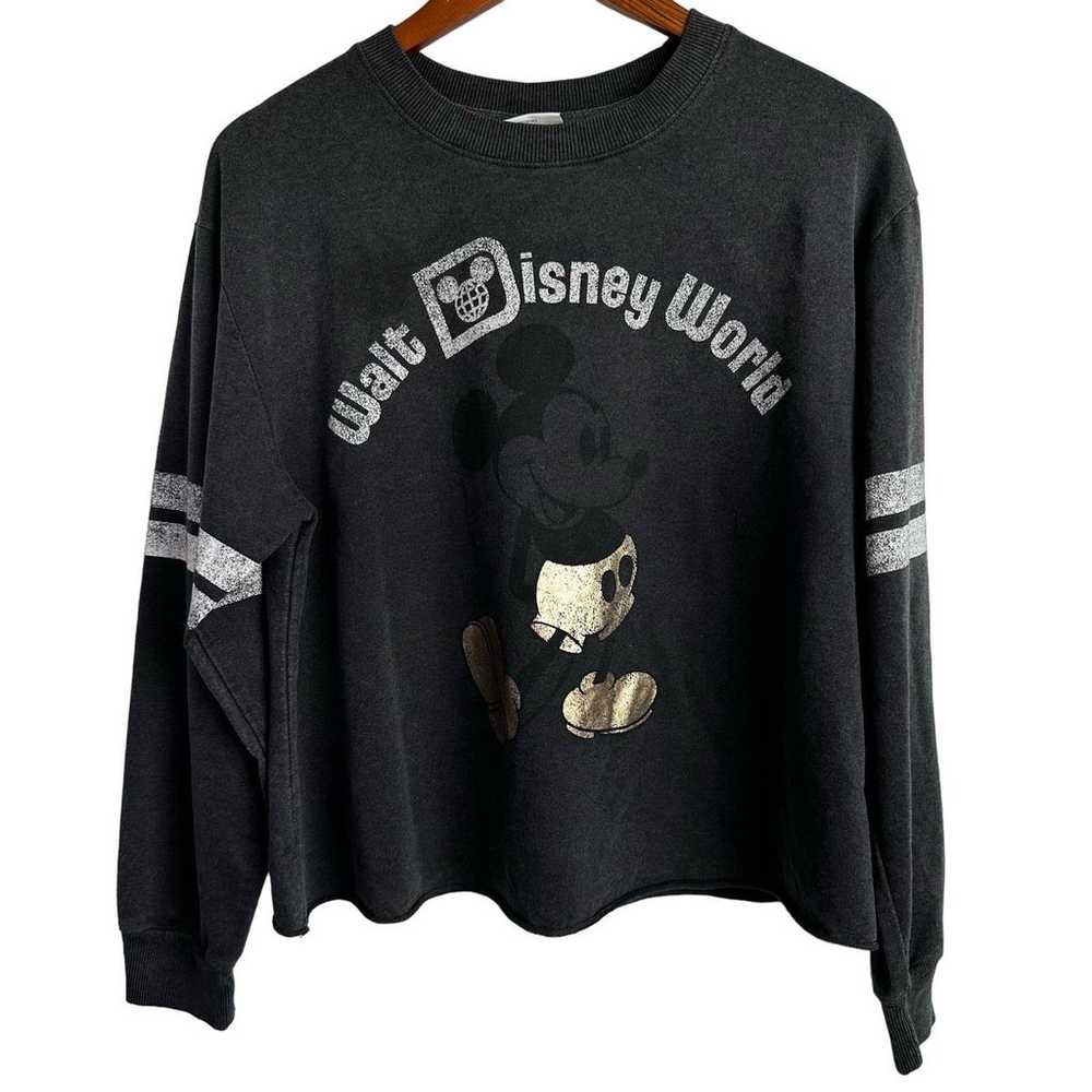 Mickey Mouse Football Jersey Disney World Sweatsh… - image 1