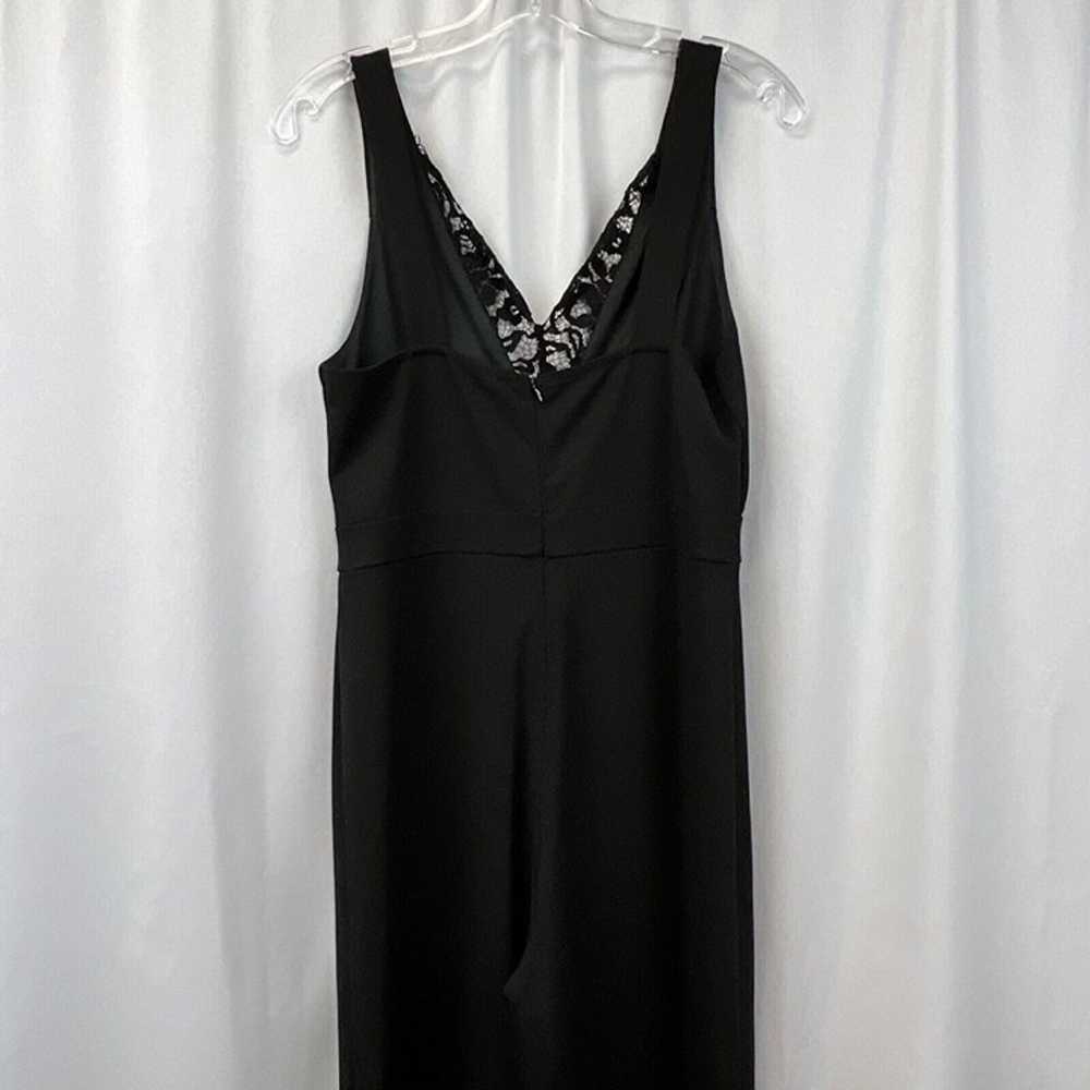 Soprano Womens Black Comfort V-Neck Sleeveless Wi… - image 4