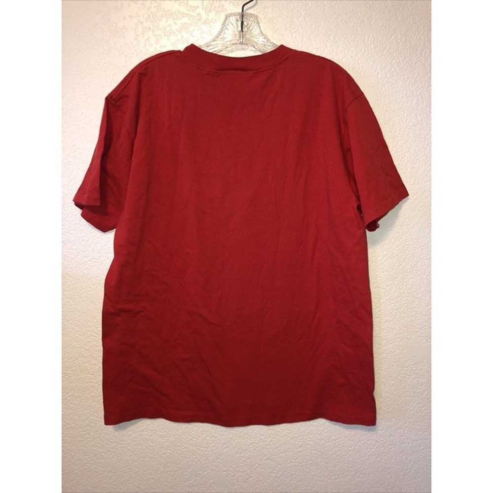 Vintage 90s Anchorage Alaska Women's Red Bling Si… - image 4