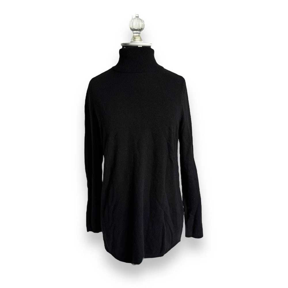 Chicos Chico's Womens Sweater Sz 0 S 4 Black Fine… - image 2