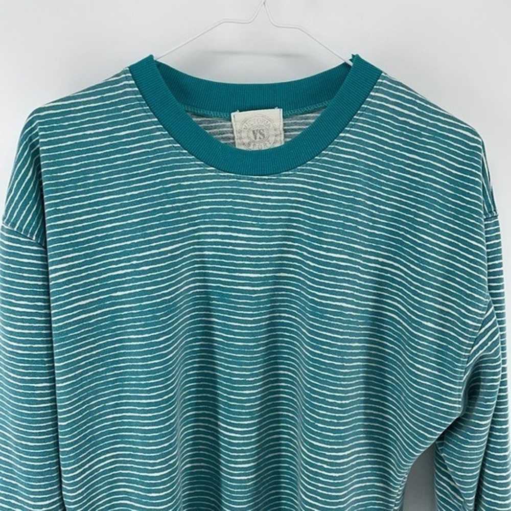 Vintage 90s VS Victoria Sport  Striped Long Sleev… - image 3