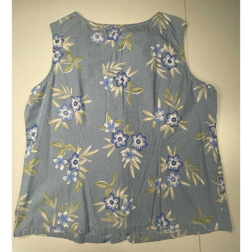 Vintage 90s Classic Elements Blue Hawaiian Tropic… - image 5