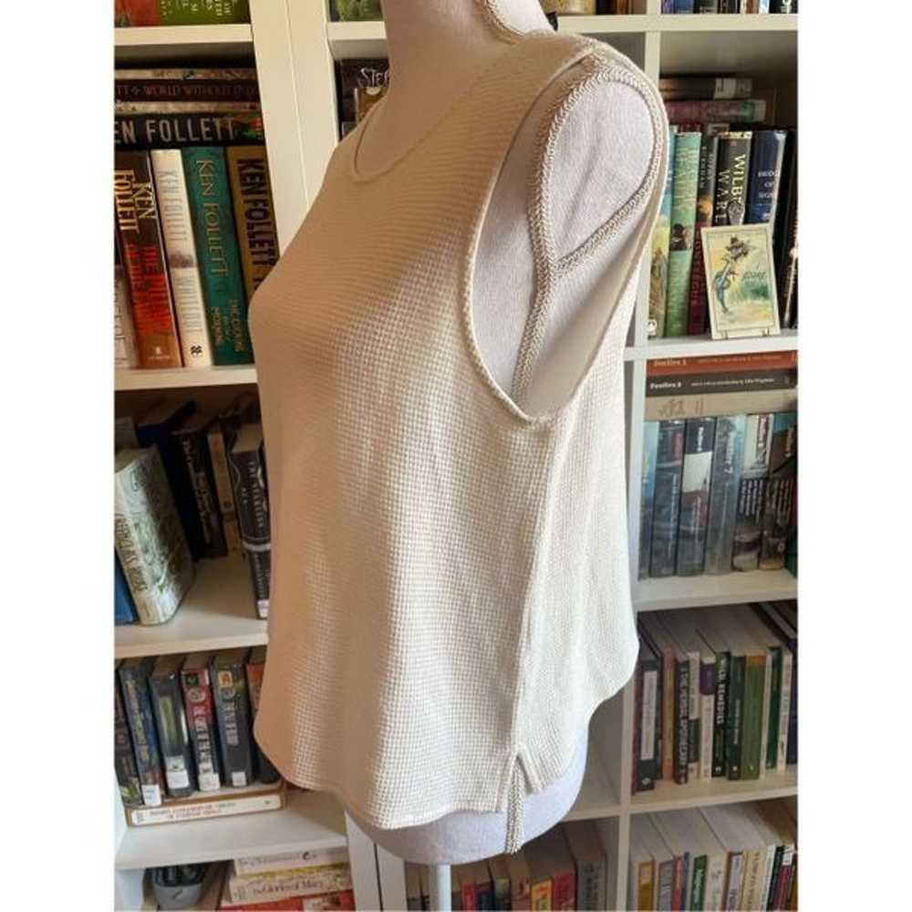 Vintage Eileen Fisher Waffle Knit Tank - image 2