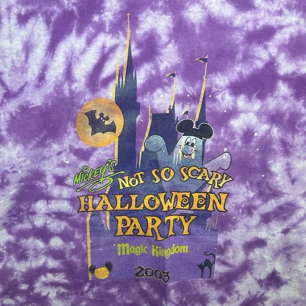 Vintage 2003 mickeys not so scary t shirt - image 5