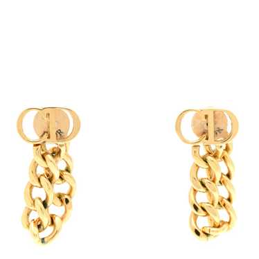 CHRISTIAN DIOR Danseuse Etoile Chain Earrings Gold - image 1