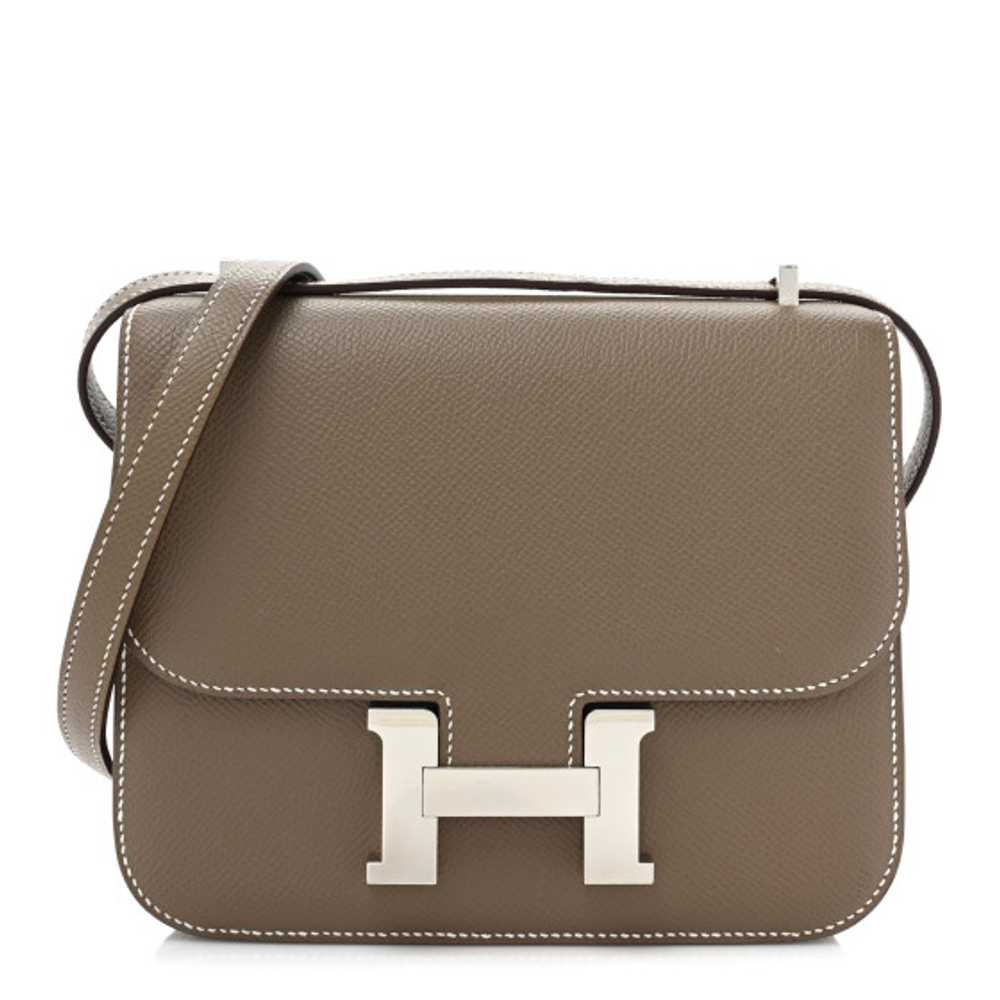 HERMES Epsom Constance 18 Etoupe - image 1