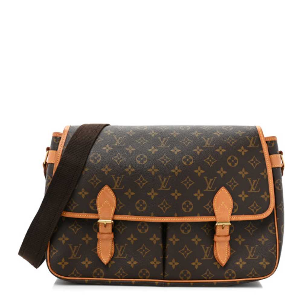 LOUIS VUITTON Monogram Sac Gibeciere GM - image 1