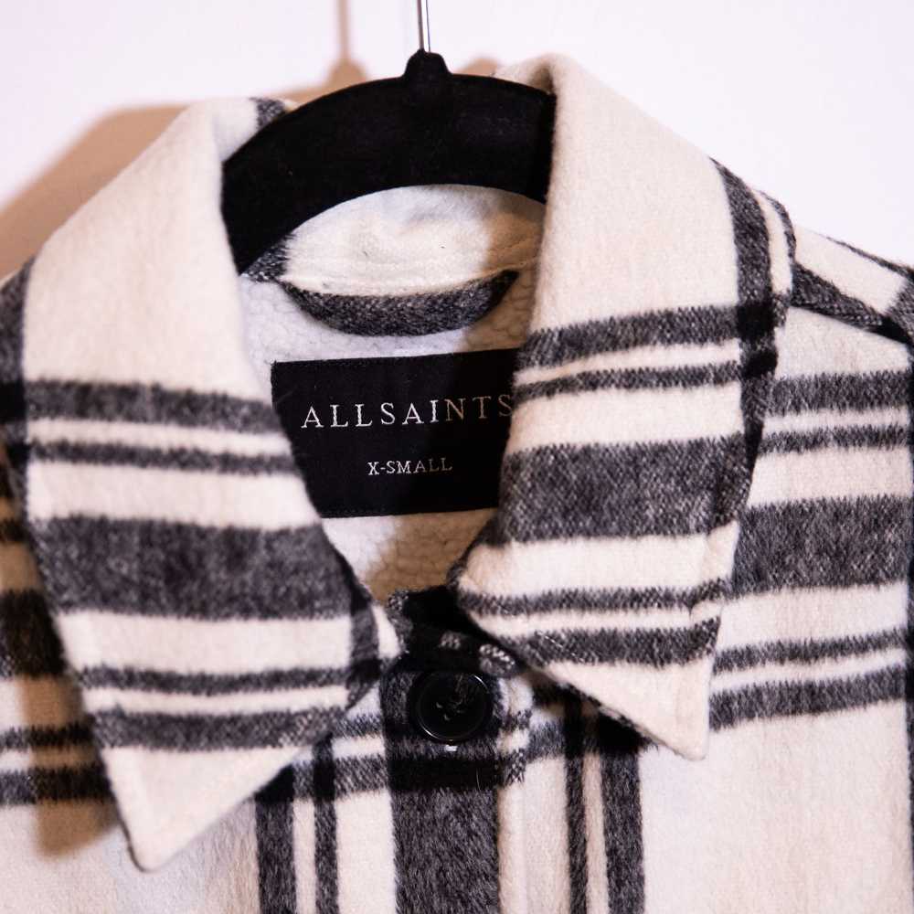 Allsaints AllSaints Luella Plaid Checkered Collar… - image 2