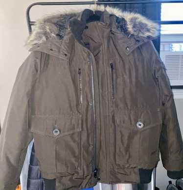 Michael Kors MK Dark Olive Green Parka