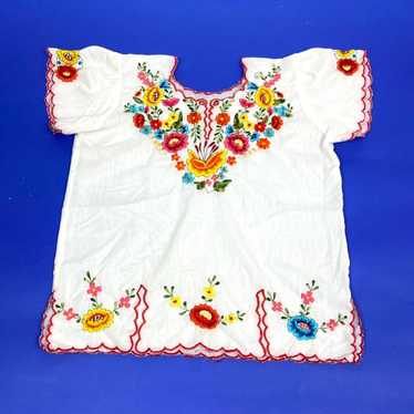 Vintage Handmade Embroidered Top