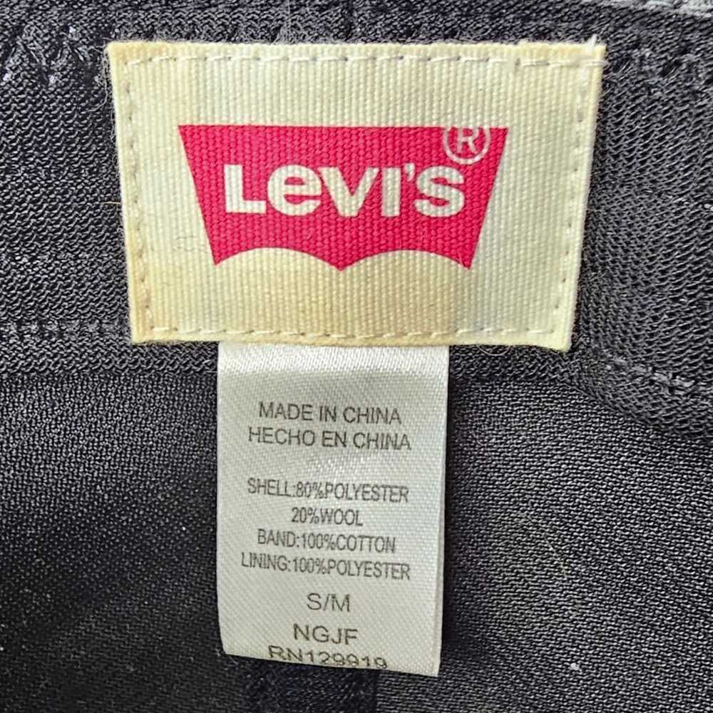 Levi's Levis Wool Blend Fedora Hat Size S/M Gray … - image 7