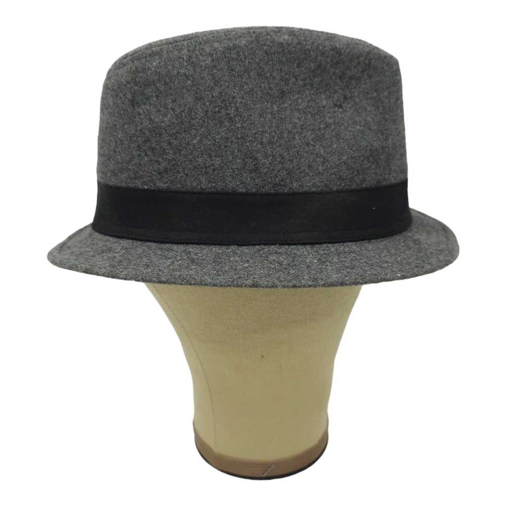 Levi's Levis Wool Blend Fedora Hat Size S/M Gray … - image 9