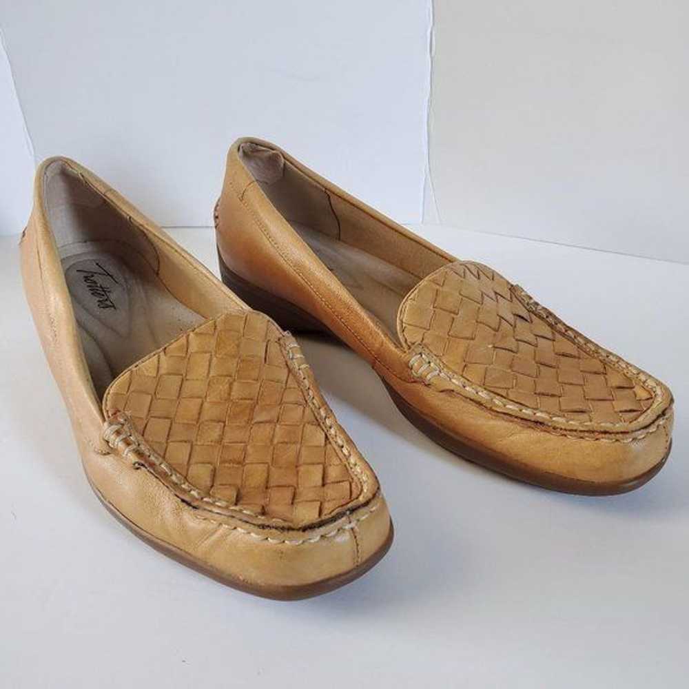 Other Trotters Shoes Flat Loafers Tan Leather Wea… - image 11