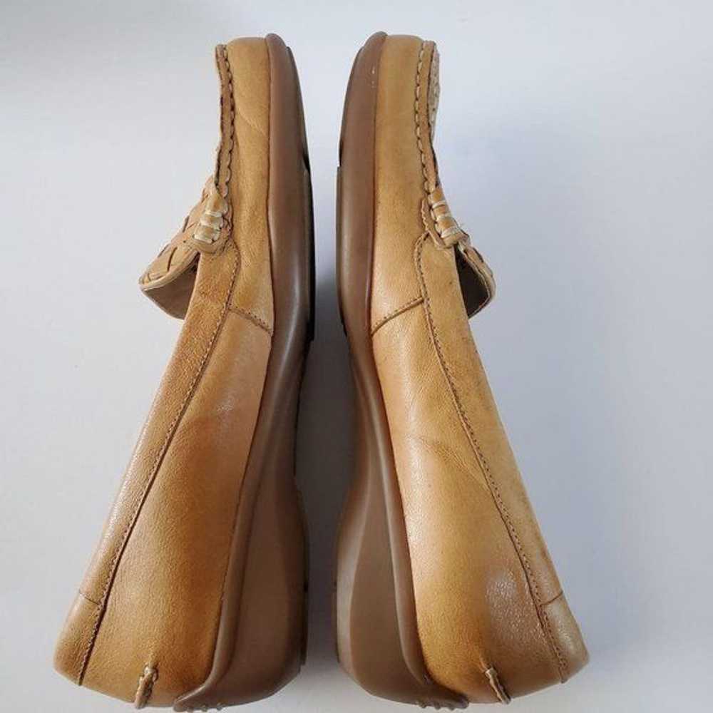 Other Trotters Shoes Flat Loafers Tan Leather Wea… - image 6