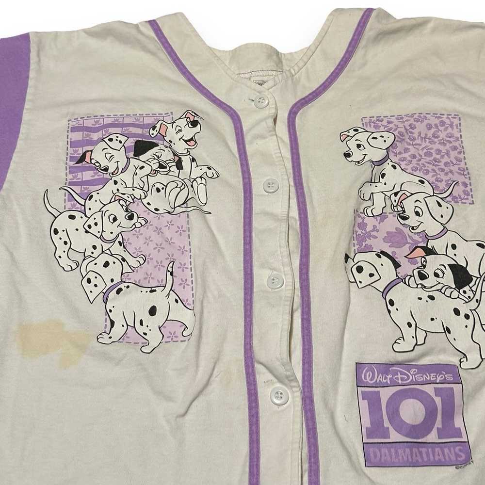 Vintage 90s Disney 101 Dalmatians Baseball Jersey - image 2