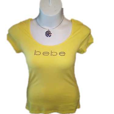 Yellow Bebe crystal top sz.L - image 1