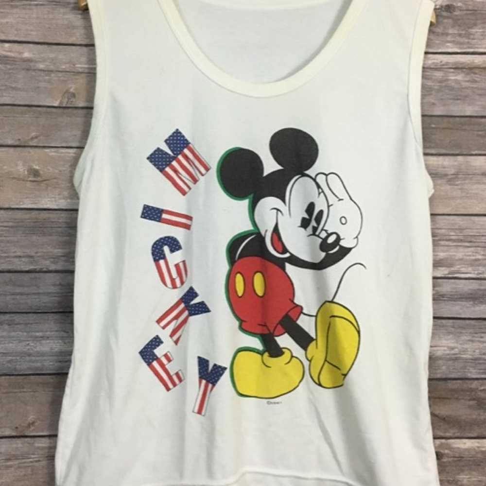 Vintage Mickey Mouse Tank Top - image 1