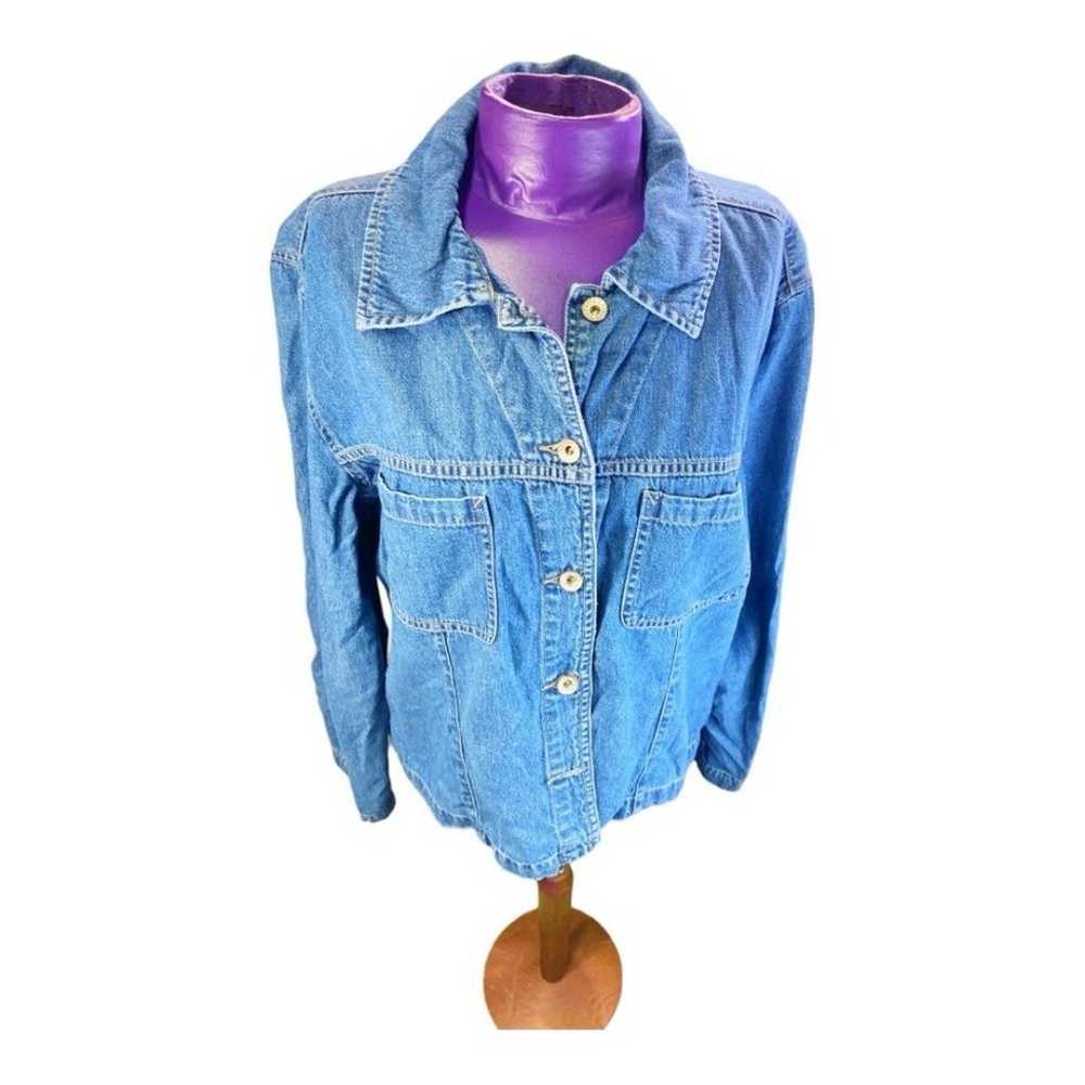 Gap Special Edition vintage western denim button … - image 4