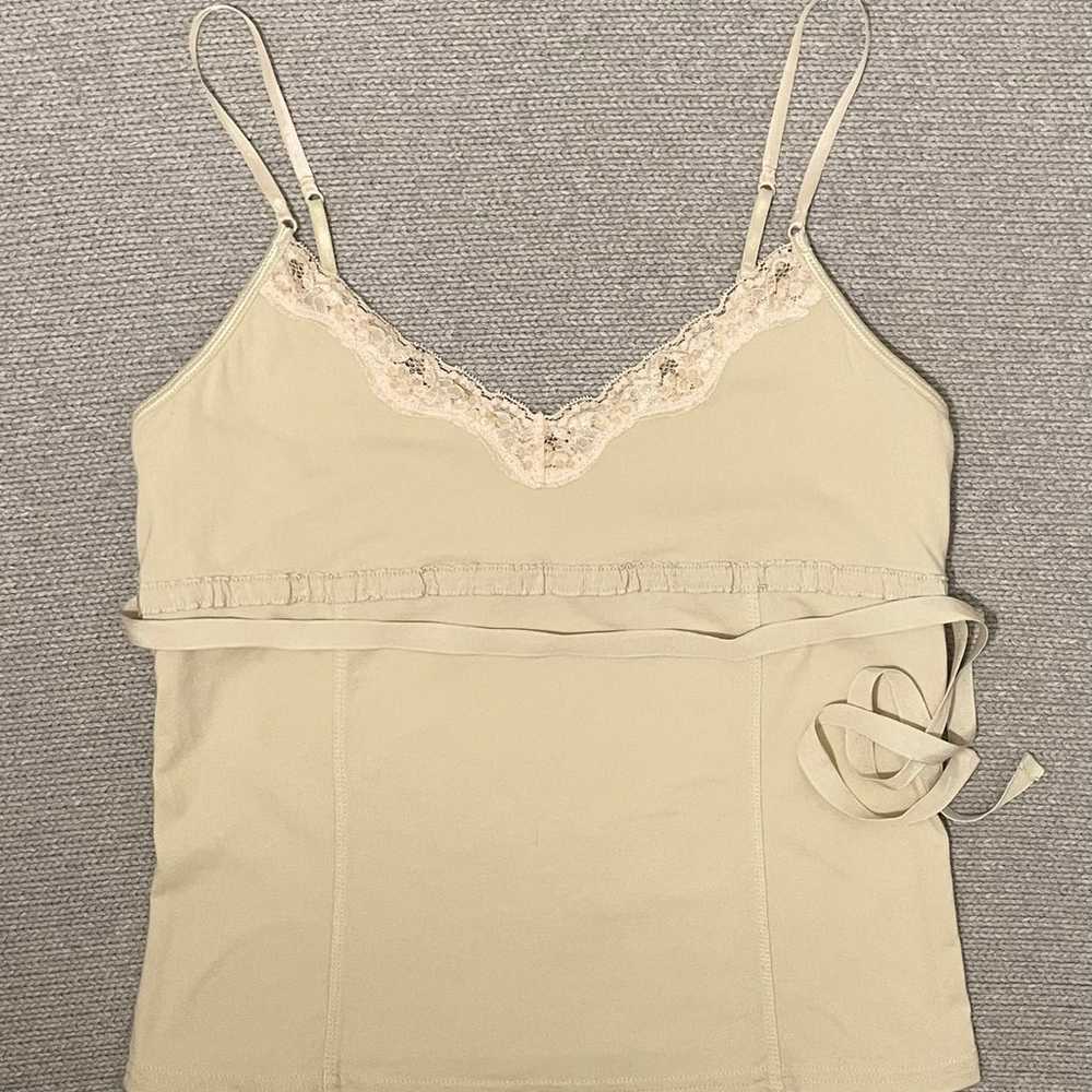 Vintage Abercrombie and Fitch Babydoll Lace Cami - image 1