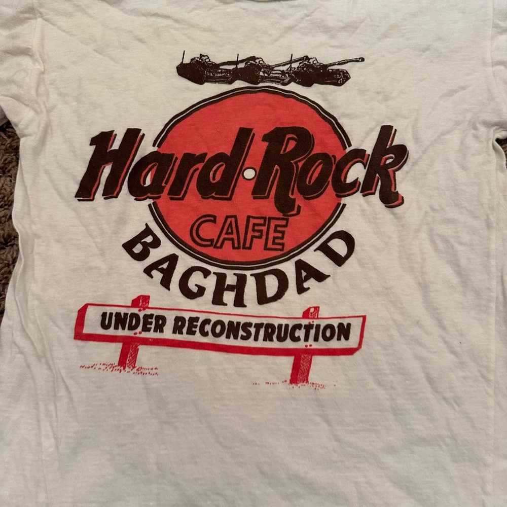 Vintage Hard Rock Cafe Baghdad Desert Storm 1991 … - image 2