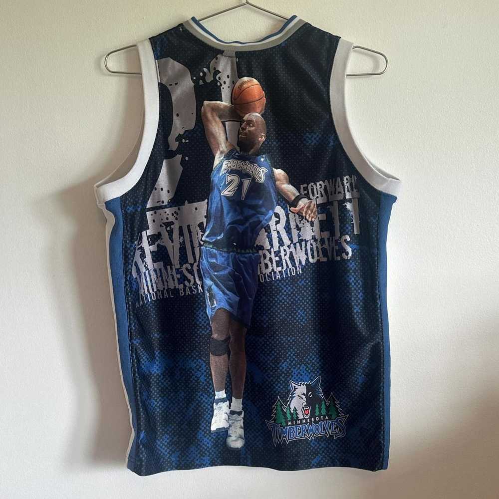 Majestic Y2K Majestic Minnesota Timberwolves Kevi… - image 1