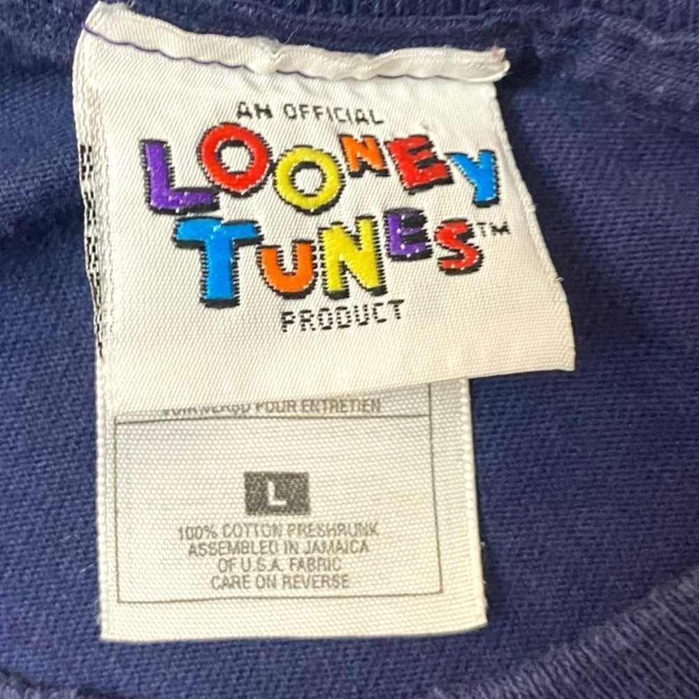 Vintage 90s 1996 Looney Tunes Graphic Tee T Shirt… - image 10