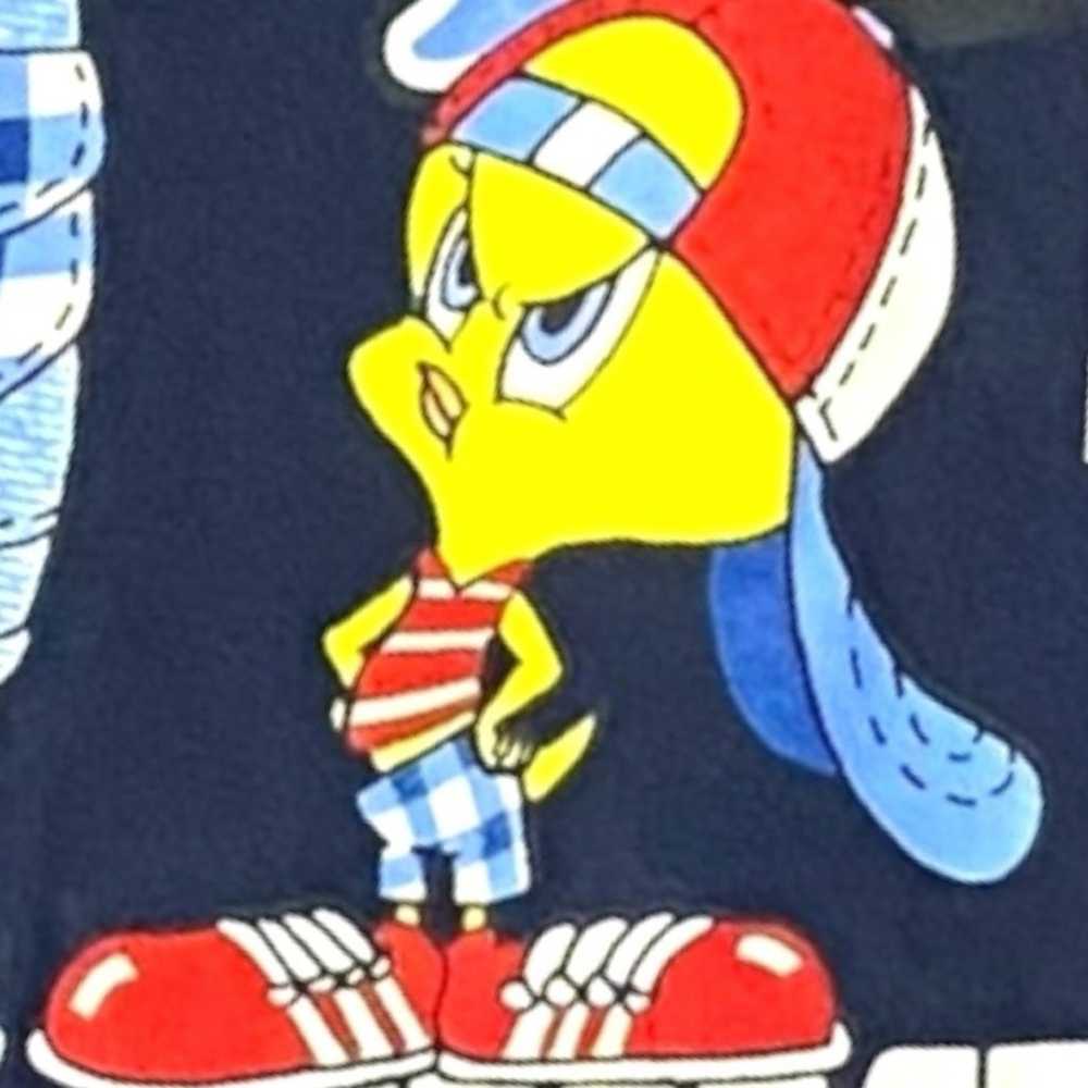 Vintage 90s 1996 Looney Tunes Graphic Tee T Shirt… - image 3