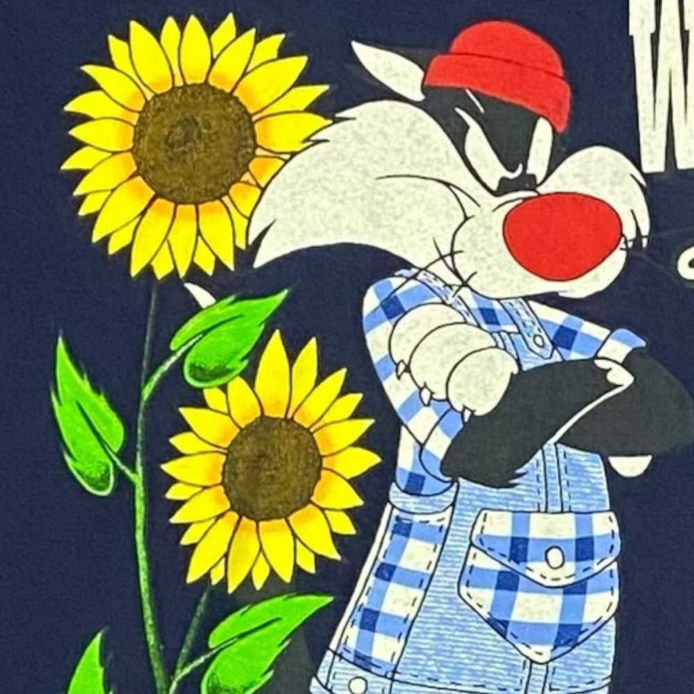 Vintage 90s 1996 Looney Tunes Graphic Tee T Shirt… - image 6