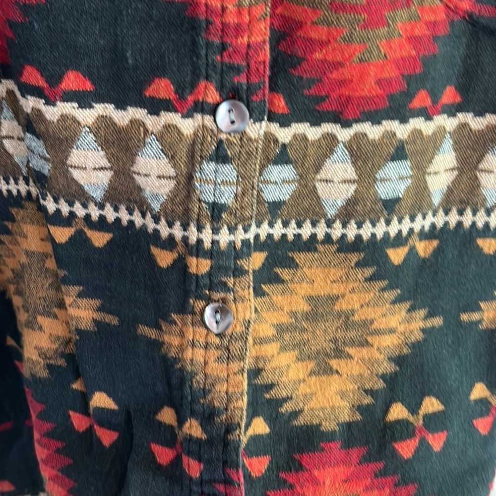 Chico’s Vintage Tribal Southwestern Button Down S… - image 7