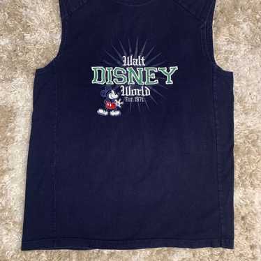 Vtg 80s Disney World Epcot Tank Top store L