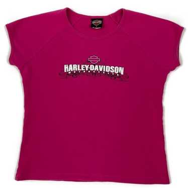 harley davidson womans baby tee - image 1