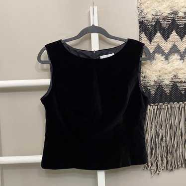 valentino Miss V】Made in Italy 100% Silk Pullover Blouse