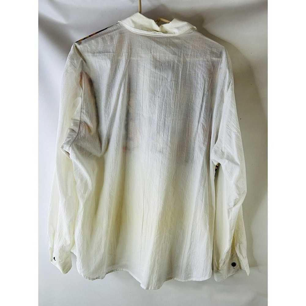 VTG 90s Womens Large Halloween Pumpkins Vampires … - image 8