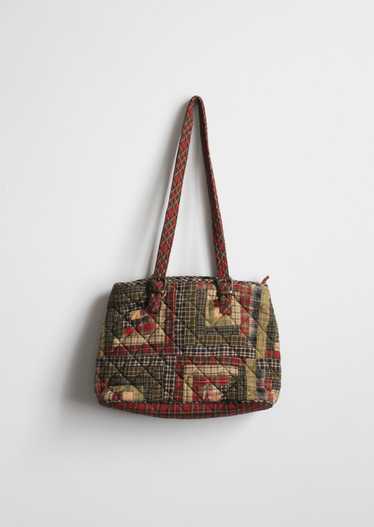 quilted shoulder bag