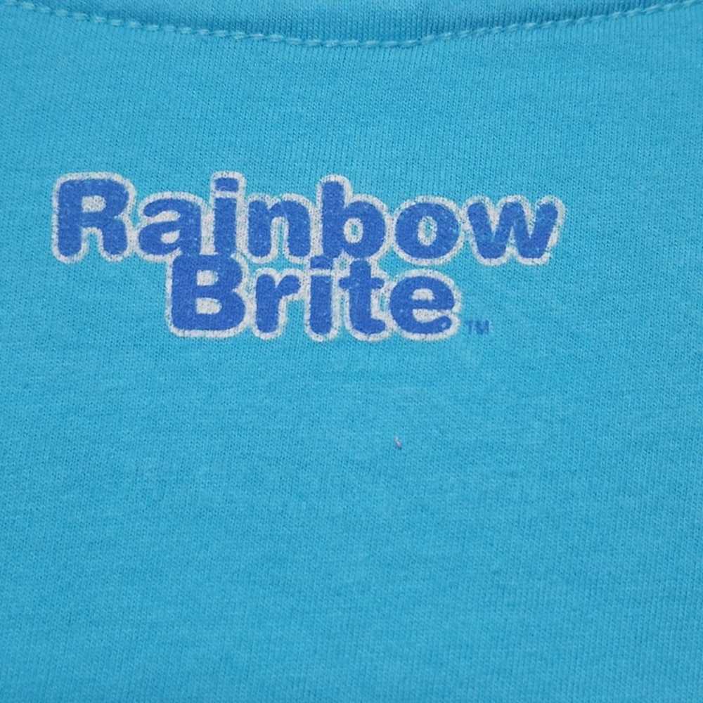 VINTAGE Buddy Blue Rainbow Brite t-shirt tee top … - image 5