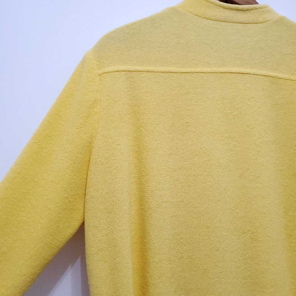 Vintage | Terry Cloth Yellow Cover Up L - image 3