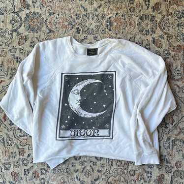 Retroband FP Sun Moon & Stars Crop Crewneck - image 1